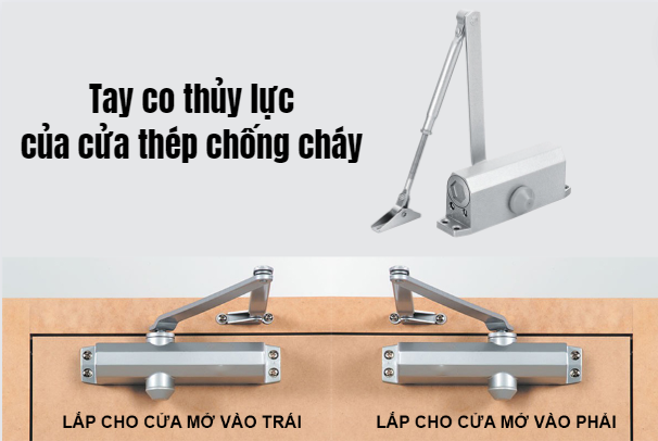 thi công cửa chống cháy cần