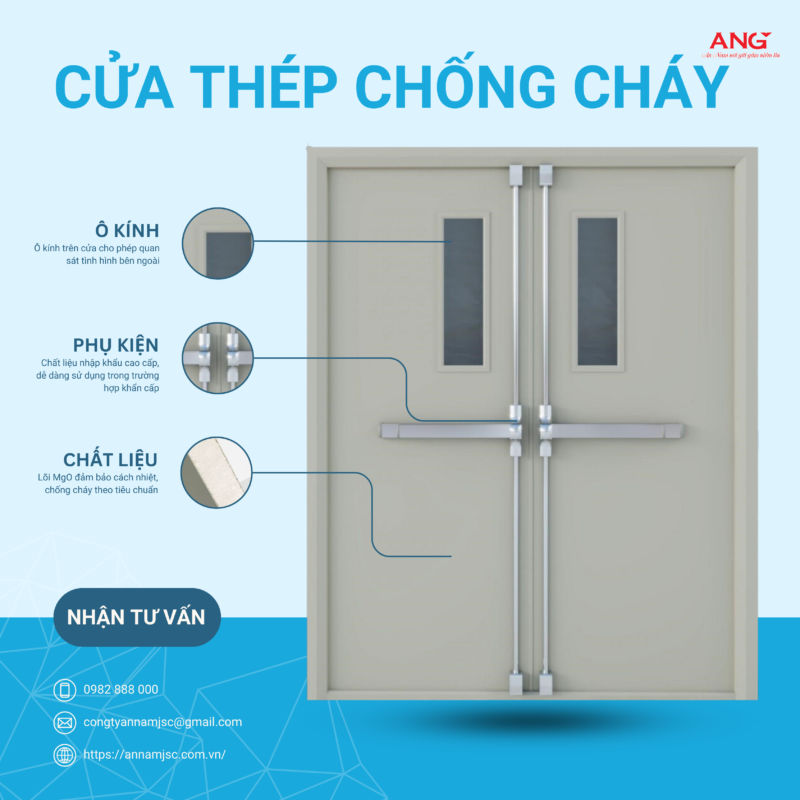 cửa chống cháy an nam